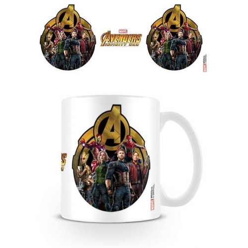 Avengers Infinity War - Mug Icon Of Heroes