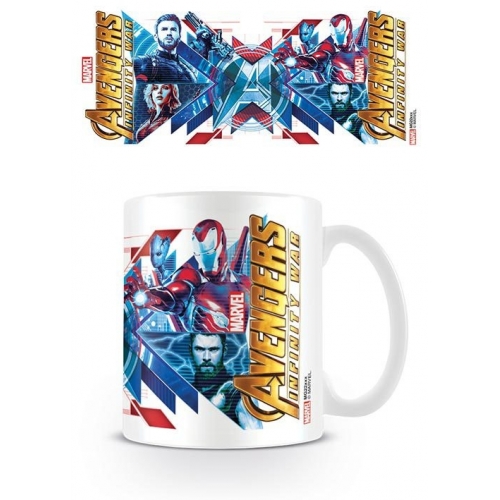 Avengers Infinity War - Mug Red Blue Assemble