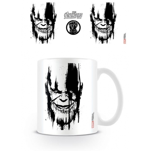 Avengers Infinity War - Mug Thanos Stencil Drip