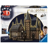 Harry Potter - Puzzle 3D Château de Poudlard : Grande Salle Night Edition (643 pièces)