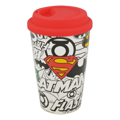 Justice League - Mug de voyage Logos
