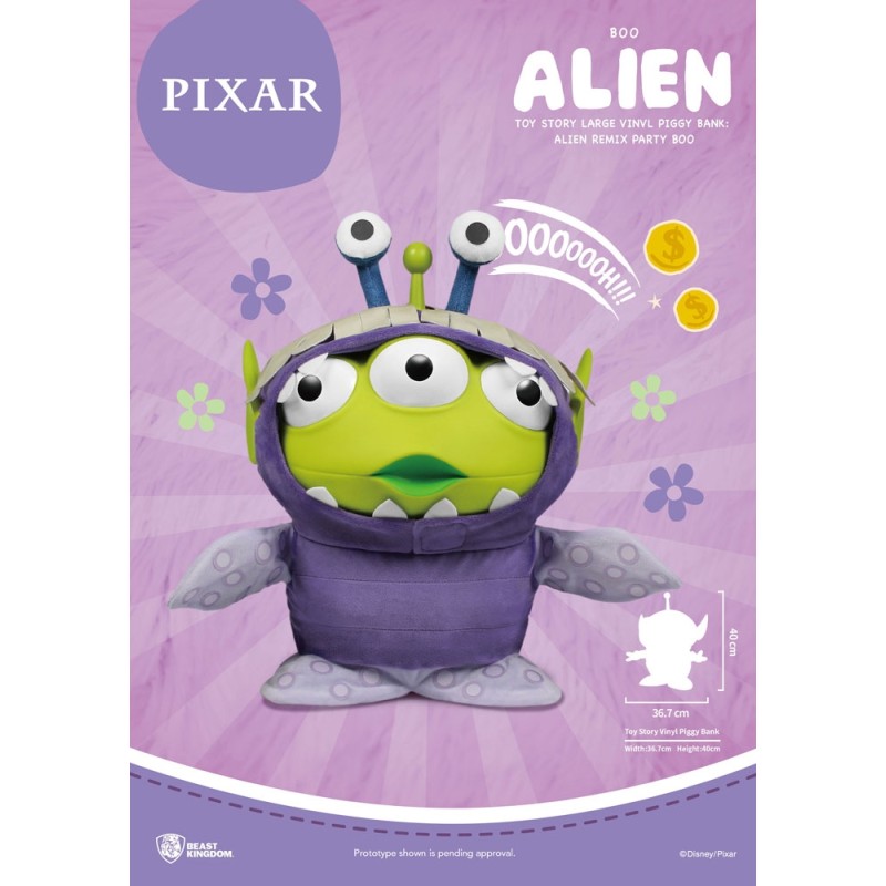 Toy Story - Disney Piggy Bank tirelire Alien Remix Party Boo 40 cm