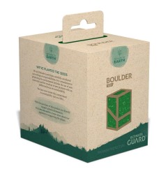 Ultimate Guard - Return To Earth Boulder Deck Case 133+ taille standard Vert