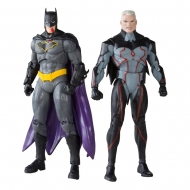 DC Collector - Pack de 2 Figurines DC Collector Omega (Unmasked) & Batman (Bloody)(Gold Label) 18 cm