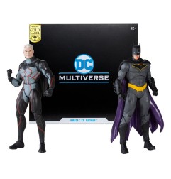 DC Comics - DC Collector figurines Pack de 2 Omega (Unmasked) & Batman (Bloody)(Gold Label) 18 cm