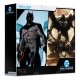 DC Collector - Pack de 2 Figurines DC Collector Omega (Unmasked) & Batman (Bloody)(Gold Label) 18 cm