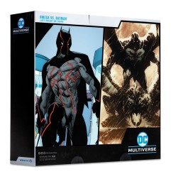 DC Collector - Pack de 2 Figurines DC Collector Omega (Unmasked) & Batman (Bloody)(Gold Label) 18 cm