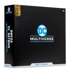 DC Comics - DC Collector figurines Pack de 2 Omega (Unmasked) & Batman (Bloody)(Gold Label) 18 cm