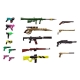 McFarlane Toys Accessoires - McFarlane Toys Accessoires pour figurines Pack 3