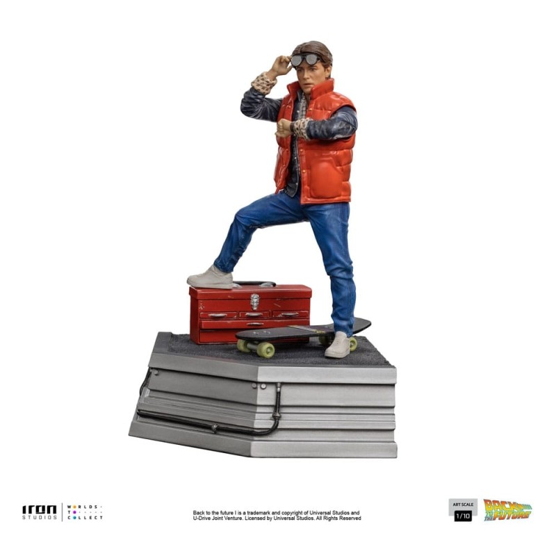 Retour vers le futur - Retour vers le Futur Statuette 1/10 Art Scale Marty McFly 20 cm