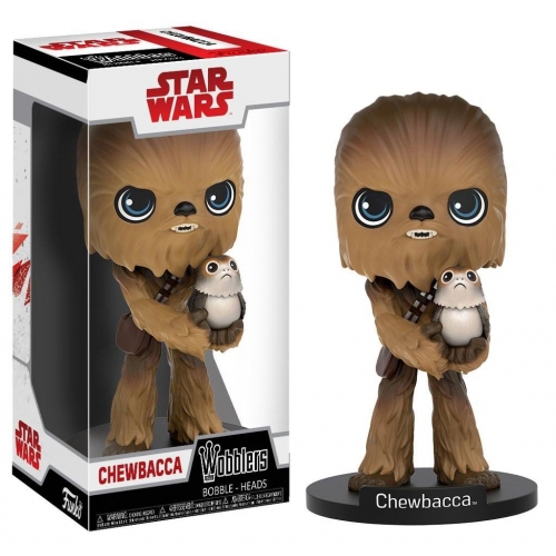 Star Wars Episode VIII - Figurine Wacky Wobbler Bobble Head Chewbacca 15 cm
