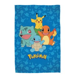 Pokémon - Pokemon couverture polaire Starter Pokemon 130 x 160 cm