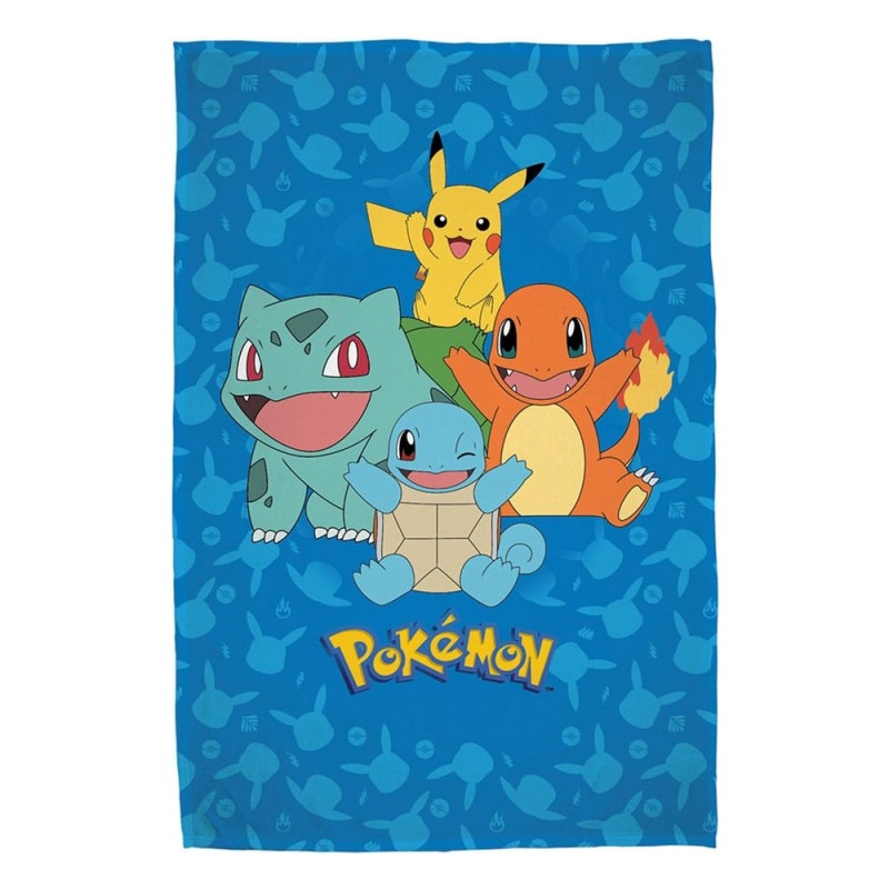 Pokémon - Pokemon couverture polaire Starter Pokemon 130 x 160 cm Pokémon - Pokemon couverture polaire Starter Pokemon 130 x 160 cm