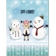 Spy x Family - Couverture Snowman and Anya 117 x 152 cm
