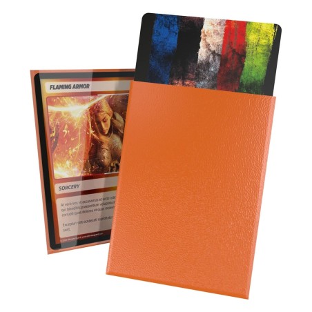 Ultimate Guard - 100 pochettes Cortex Sleeves taille standard Orange