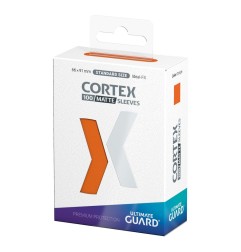 Ultimate Guard - 100 pochettes Cortex Sleeves taille standard Orange Mat