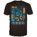Star Wars Episode VIII - Star Wars Episode VII POP! Tees T-Shirt BB-8 Blueprint 