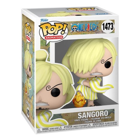 One Piece - Figurine POP! Animation Vinyl Sangoro (Wano) 9 cm