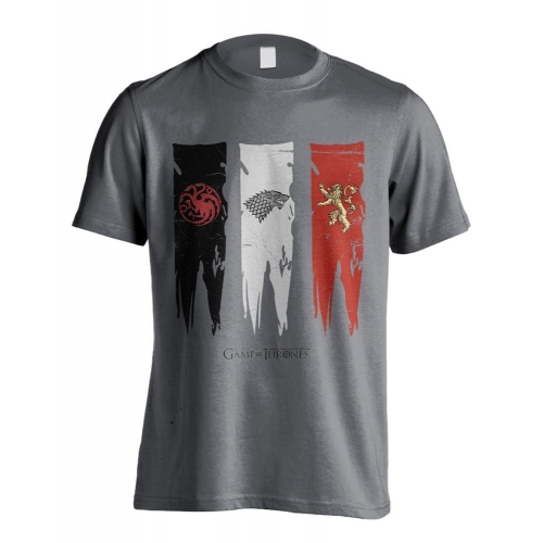 Game of thrones - T-Shirt House Flags