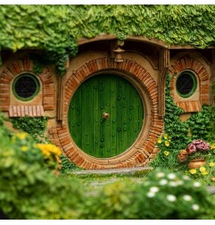 Le Seigneur des Anneaux - Statuette Bag End on the Hill 19 cm