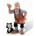 Pinocchio - Figurine Gepeto 8 cm