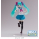 Hatsune Miku - Statuette Luminasta Hatsune Miku 16th Anniversary KEI Ver. 18 cm