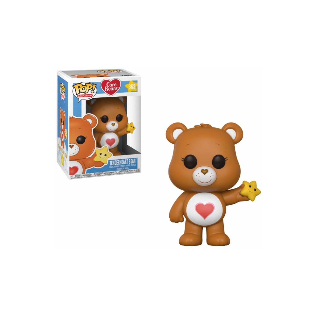 Bisounours - Figurine POP! Grosbisou (Tenderheart Bear) 9 cm
