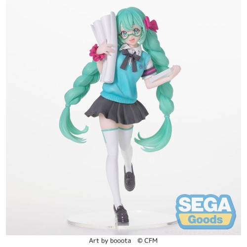 Hatsune Miku - Statuette Luminasta Hatsune Miku 16th Anniversary Booota Ver. 18 cm