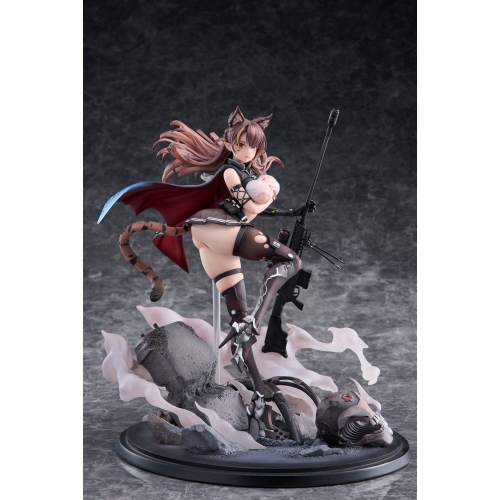 Original Character - Statuette 1/7 Ijuu Senki Series : Sniper Karihime Limited Distribution 27 cm