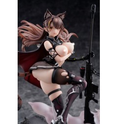 Original Character - Statuette 1/7 Ijuu Senki Series : Sniper Karihime Limited Distribution 27 cm