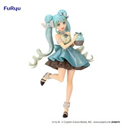 Hatsune Miku - Statuette Hatsune Miku Chocolate Mint Pearl Color 17 cm