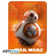 Star Wars - Plaque métal BB8 (28x38)