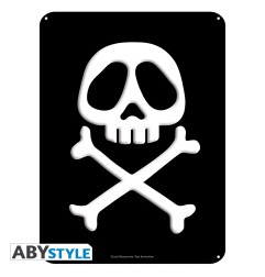 Albator - Plaque métal Emblème (28x38)