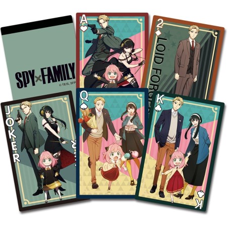 Spy x Family - Jeu de cartes à jouer Forger Family