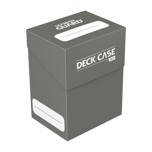 Ultimate Guard - Boîte pour cartes Deck Case 80+ taille standard Gris