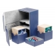 Ultimate Guard - Boîte pour cartes Twin Flip'n'Tray Deck Case 160+ taille standard XenoSkin Bleu