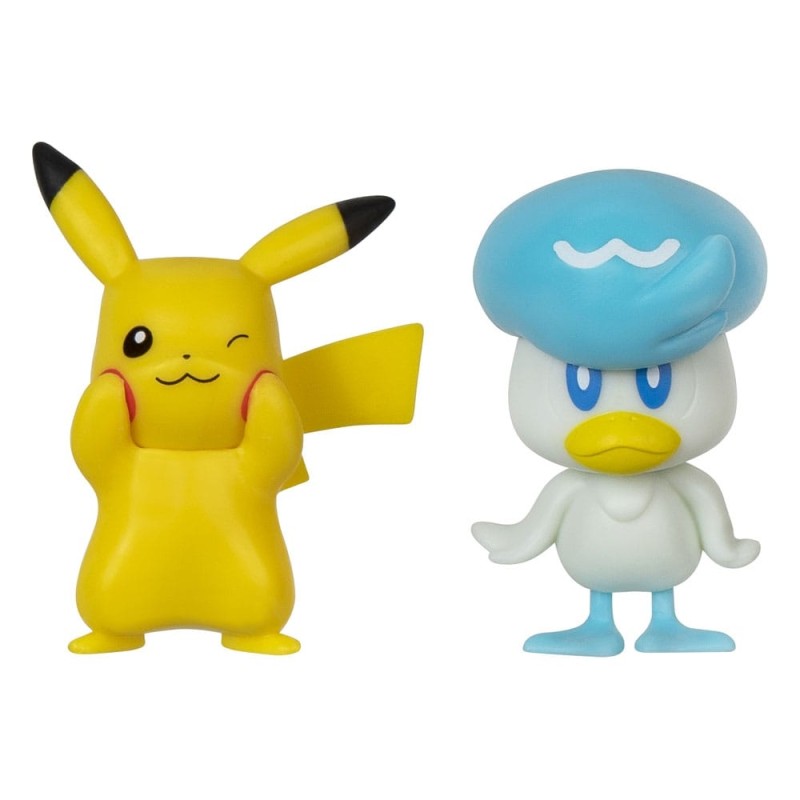Pokémon - Gen IX pack 2 figurines Battle Figure Pack Pikachu & Coiffeton 5 cm