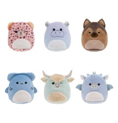Squishville - Pack 6 peluches Mini Squishmallows Honour Squad 5 cm