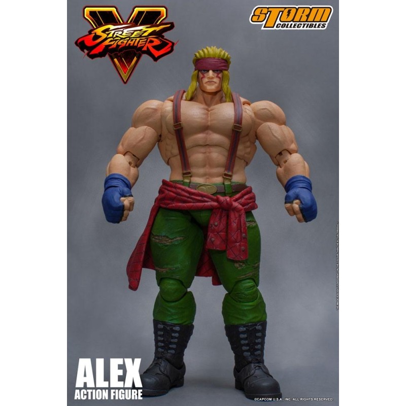 Street Fighter - V figurine 1/12 Alex 18 cm