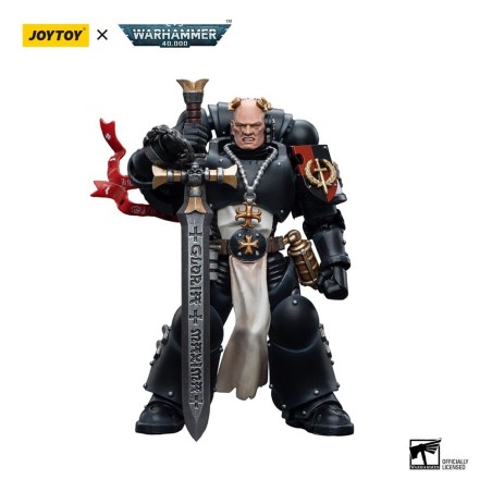 Warhammer 40k - Figurine 1/18 Black Templars Emperor's Champion Bayard's Revenge 12 cm