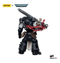 Warhammer 40k - Figurine 1/18 Black Templars Emperor's Champion Bayard's Revenge 12 cm