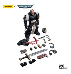 Warhammer - 40k figurine 1/18 Black Templars Emperor's Champion Bayard's Revenge 12 cm