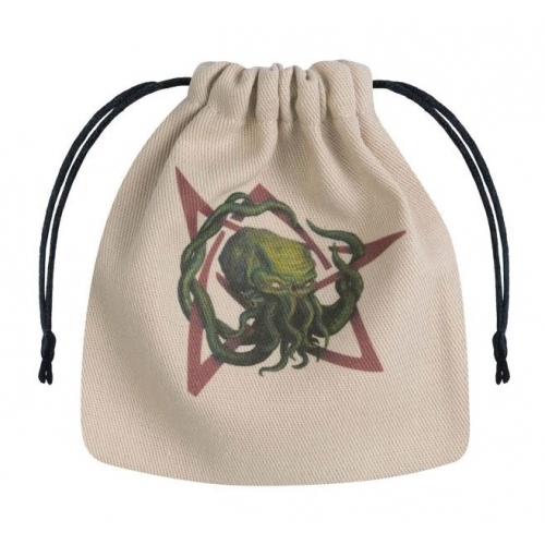 Lovecraft Call of Cthulhu - Sac à dés beige & multicolore