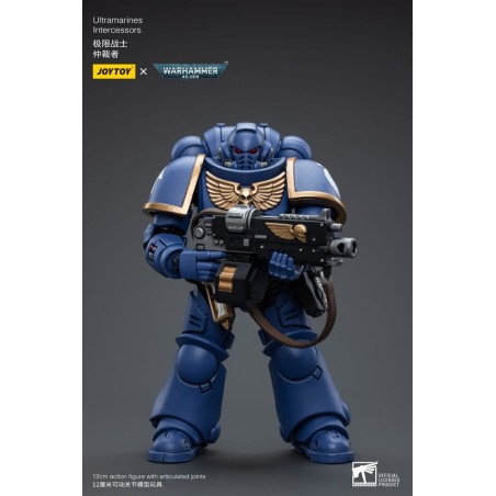 Warhammer 40k - Figurine 1/18 Ultramarines Intercessors 12 cm