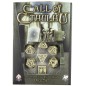 Lovecraft Call of Cthulhu - Pack dés Lovecraft Call of Cthulhu beige & noir