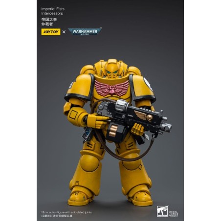 Warhammer 40k - Figurine 1/18 Imperial Fists Intercessors 12 cm
