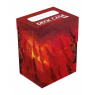 Ultimate Guard - Boîte pour cartes Basic Deck Case 80+ taille standard Lands Edition Montagne I