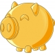 Squid Game - Peluche Piggy Bank 22 cm