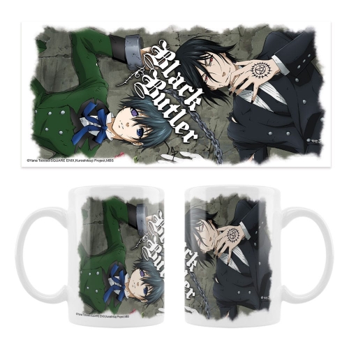 Black Butler - Mug céramique Ciel, Sebastian