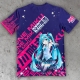 Hatsune Miku - T-Shirt Expressive Vibes 